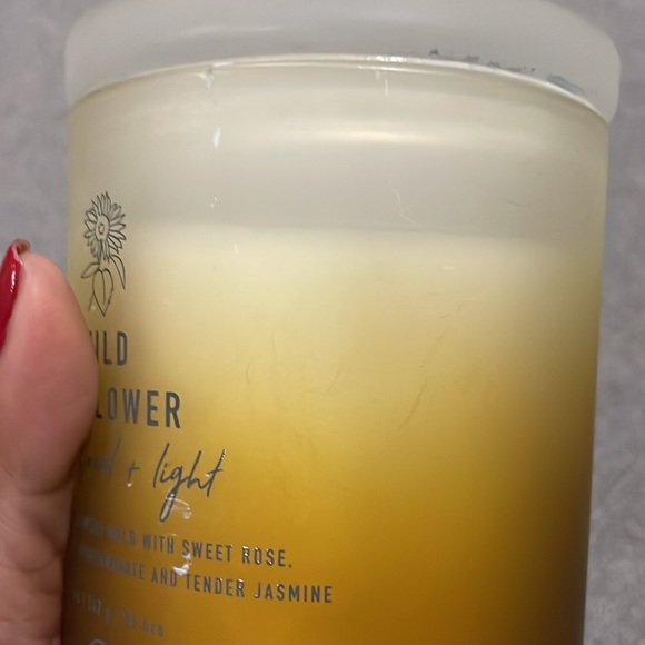 NEW DW HOME Wild Sunflower Candle 8.7oz single wick Frosted Jar - Picture 6 of 9